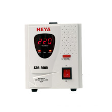 SDR Refrigerator use Relay Type Single Phase 220V AC Automatic Voltage Regulator Stabilizer 2kva
